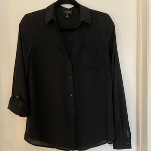 The Limited Ashton Shirt Size Small Tall in black